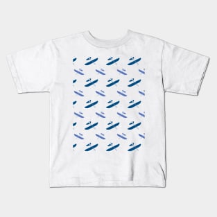 Vintage Paper Plane Kids T-Shirt